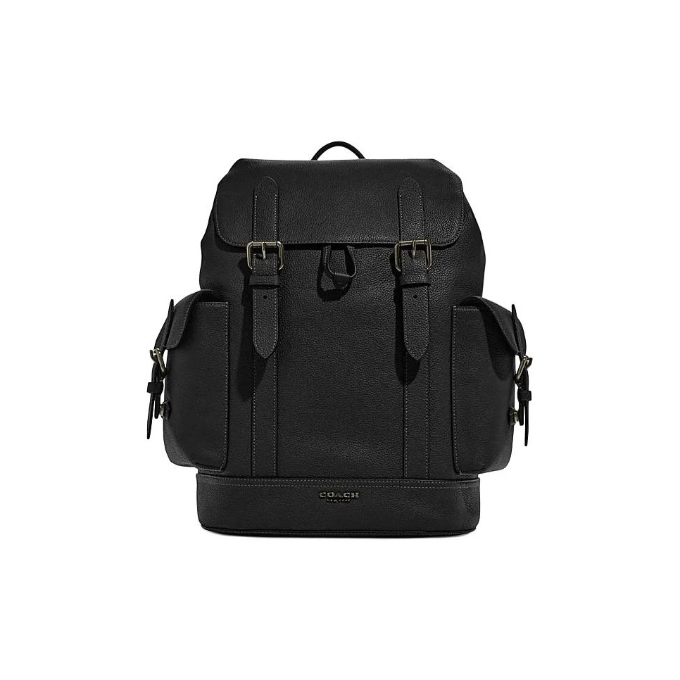 Genuine Leather Backpack - Рюкзак COACH Hudson из натуральной кожи,