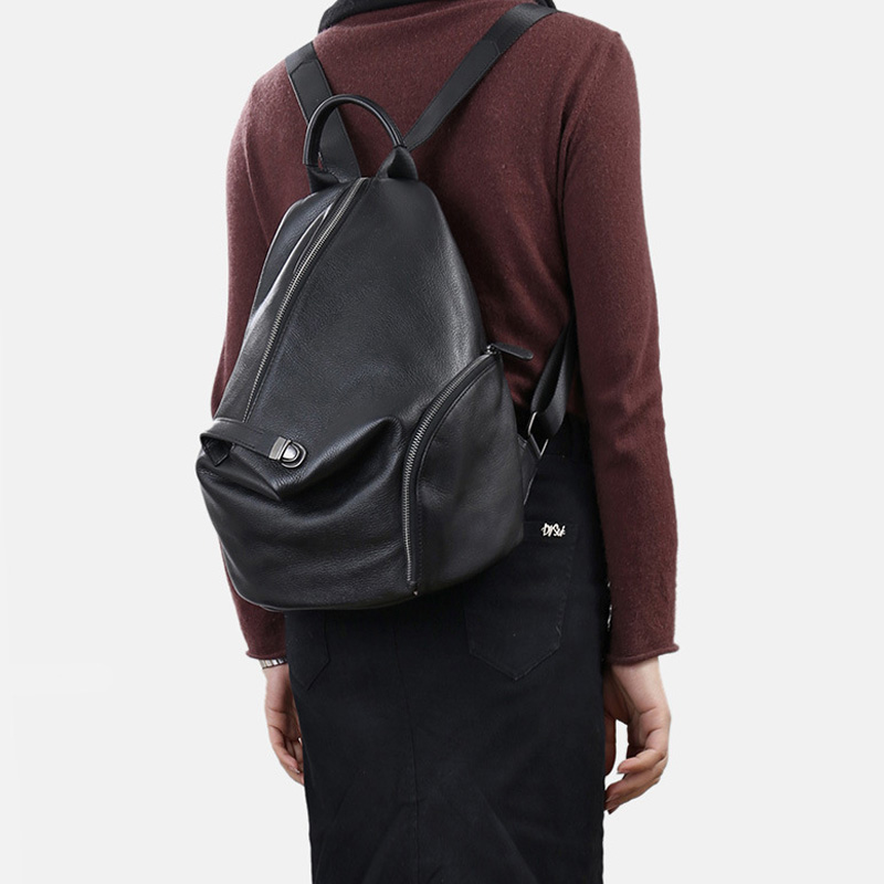 Zency женский противоугонный р – обзор и цена Genuine Leather Backpack