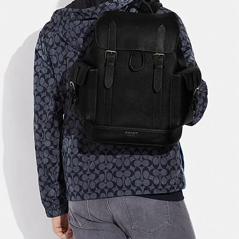 Рюкзак COACH Hudson из натурал – обзор и цена Genuine Leather Backpack