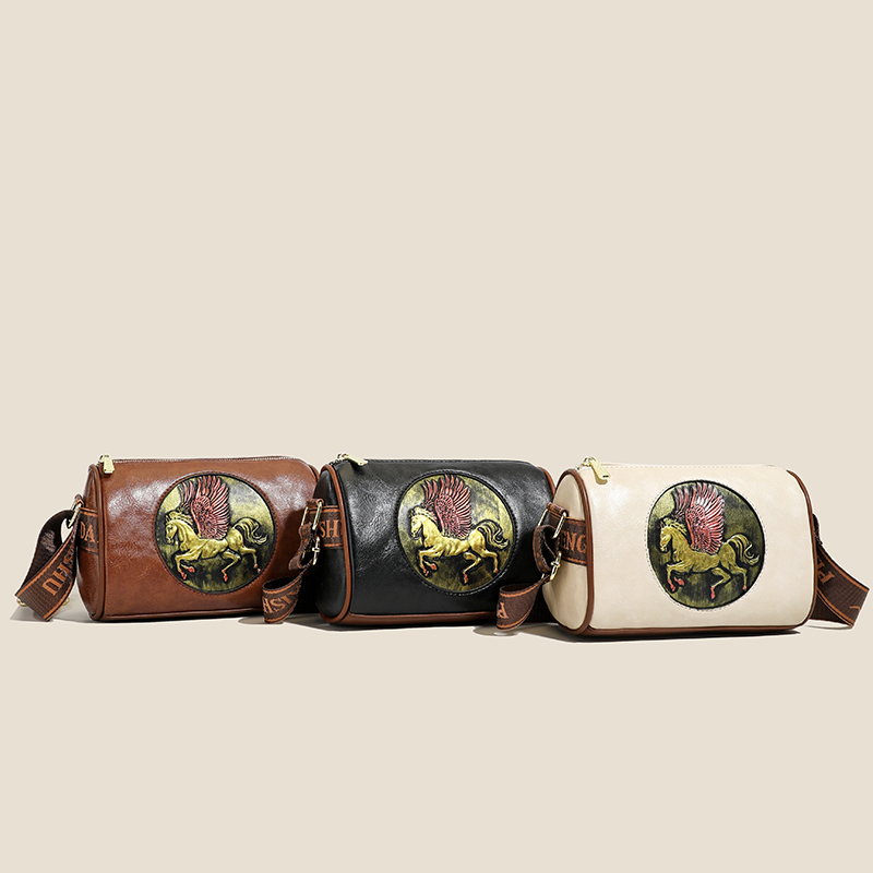 Новая винтажная кожаная сумка- – обзор и цена Luxury Bags Hand Painted